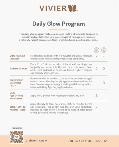 Vivier Daily Glow Program